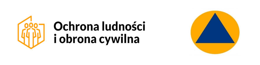 Logotyp Ochrona Ludności i Obrona Cywilna