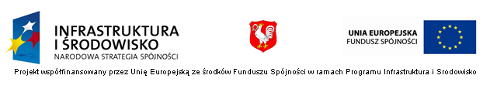 Logotypy Programu Infrastruktura i Środowisko oraz Funduszu Spójności